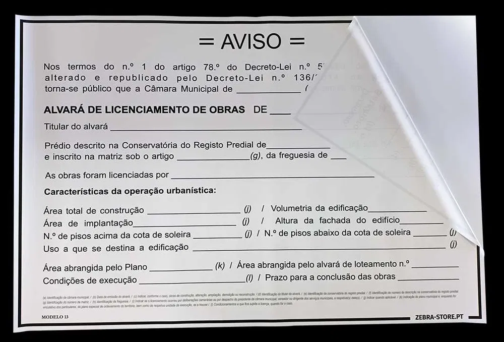 Legalizações e apoio a licenciamentos